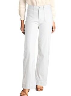 Foto 1 | Foto 1 | Jeans Astylish Para Mujer, Pierna Ancha, Cintura Alta, Talla 8, Color Blanco - Venta Internacional.