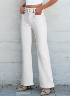 Foto 4 | Foto 4 | Jeans Sidefeel De Otoño De 2024, Modernos, Piernas Anchas, Cintura Alta, Mujer - Venta Internacional.