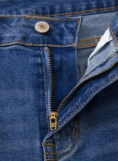 Foto 5 | Foto 5 | Vaqueros Elegantes Para Mujer, Cintura Alta, Acampanados, Pierna Ancha, Azul - Venta Internacional.