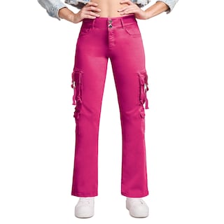 Foto 1 | Foto 1 | Jeans Mezclilla Mujer Pantalon Straight Colombiano Push Up Buenissima Seven Jeans