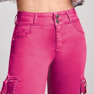 Foto 3 | Foto 3 | Jeans Mezclilla Mujer Pantalon Straight Colombiano Push Up Buenissima Seven Jeans