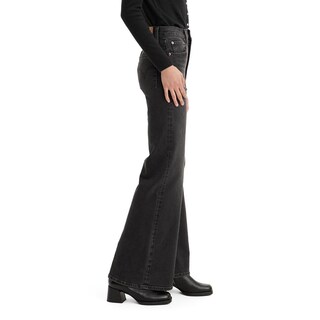 Foto 2 | Foto 2 | Pantalones Vaqueros Levi's Ribage Bell Para Mujer, Color Negro, Talla 29 - Venta Internacional.