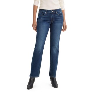 Foto 1 | Foto 1 | Vaqueros Levi's Classic Straight The Clean Hem Para Mujer, Talla 10 - Venta Internacional.