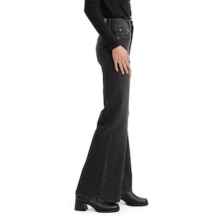 Foto 2 | Foto 2 | Pantalones Vaqueros Levi's Ribage Bell Para Mujer, Color Negro, Talla 30 - Venta Internacional.
