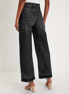 Foto 2 | Foto 2 | Jeans Astylish Para Mujer, Cintura Alta, Pierna Recta, Color Negro - Venta Internacional.