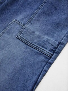 Foto 5 | Foto 5 | Jeans Flamingals De Pierna Ancha Con Cordón A Media Cintura Para Mujer - Venta Internacional.