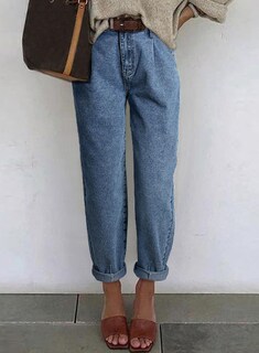 Foto 2 | Foto 2 | Vaqueros Astylish Ashleigh Blue De Cintura Alta Para Mamá, Capri, 16 - Venta Internacional.