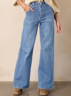 Foto 3 | Foto 3 | Jeans Astylish Ashleigh Blue, Holgados De Cintura Alta Para Mujer - Venta Internacional.