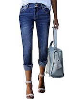 Pantalones Capri Sidefeel Zimbaplatinum De Cintura Alta Para Mujer, Azul 18 - Venta Internacional.