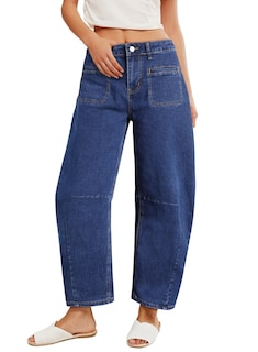 Foto 1 | Foto 1 | Vaqueros Capris Astilish Para Mujer, Cintura Alta, Talla 6 - Venta Internacional.