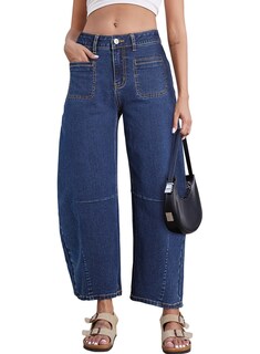 Foto 3 | Foto 3 | Vaqueros Capris Astilish Para Mujer, Cintura Alta, Talla 6 - Venta Internacional.