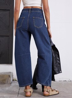 Foto 2 | Foto 2 | Vaqueros Capris Astylish Para Mujer, Cintura Alta, Talla 14 - Venta Internacional.