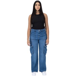 Foto 3 | Foto 3 | Pantalón Cargo Mujer Recto 025681