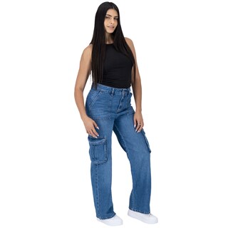 Foto 5 | Foto 5 | Pantalón Cargo Mujer Recto 025681