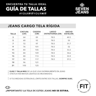 Foto 5 | Foto 5 | Jeans Mujer Cargo Pierna Ancha Cintura Alta 0006verd