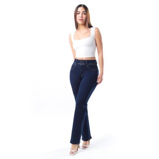 Foto 1 | Foto 1 | Jeans Straight Relaxed / Juvenil, 3561 (dark) Azul Oscuro