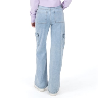 Foto 3 | Foto 3 | Jeans Denim Lady Cargo Para Mujer