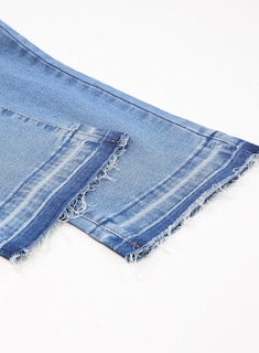 Foto 5 | Foto 5 | Jeans Astylish Con Cintura Alta Y Tobillo Recto Para Mujer - Venta Internacional.