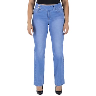 Foto 1 | Foto 1 | Pantalón Recto Britos Jeans Mezclilla 025812 para Mujer