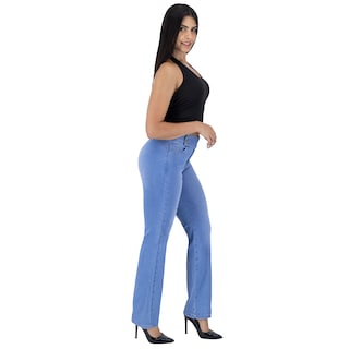 Foto 7 | Foto 7 | Pantalón Recto Britos Jeans Mezclilla 025812 para Mujer