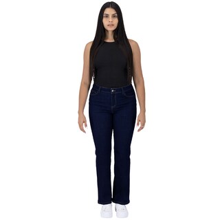 Foto 3 | Foto 3 | Pantalón Recto Britos Jeans Mujer Mezclilla Azul 025712