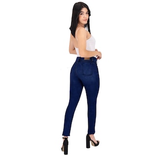 Foto 4 | Foto 4 | Pantalón Recto Britos Jeans Mujer Mezclilla 025706