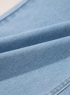 Foto 5 | Foto 5 | Jeans Astylish Para Mujer Cintura Alta Pierna Ancha Vaqueros Azul Beau - Venta Internacional.