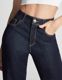 Foto 3 | Foto 3 | Jeans Mujer Recto Cintura Super Alta 0075indi Seven Jeans