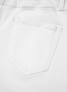 Foto 7 | Foto 7 | Jeans Astylish Para Mujer Cintura Alta Pierna Ancha Mezclilla Blanca - Venta Internacional.