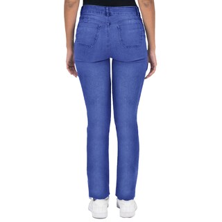 Foto 2 | Foto 2 | Pantalón Recto Britos Jeans Mujer Mezclilla Azul 025702