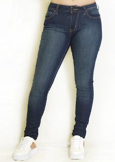 Foto 5 | Foto 5 | Pantalón Super Skinny Levi's 710 177780198 color Azul para Dama