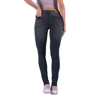 Foto 4 | Foto 4 | Jeans Oggi 2212102 Mezclilla color Negro para Mujer