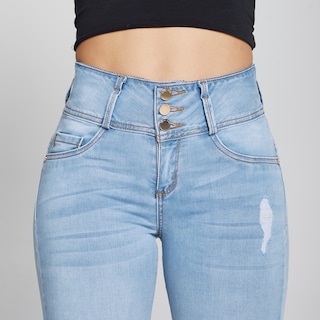 Foto 3 | Foto 3 | Jeans Mezclilla Mujer Super Skinny Colombiano Push Up Buenissima Seven Jeans