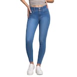 Jeans Mezclilla Mujer Super Skinny Colombiano Push Up Seven Jeans