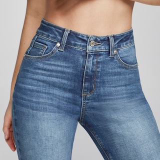 Foto 3 | Foto 3 | Jeans Mujer Super Skinny Cintura Alta Stretch Seven Jeans
