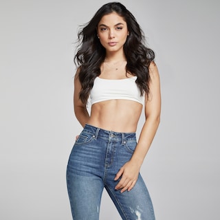 Foto 7 | Foto 7 | Jeans Mujer Super Skinny Cintura Alta Stretch Seven Jeans