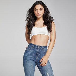 Foto 7 | Foto 7 | Jeans Mujer Super Skinny Cintura Alta Stretch Seven Jeans