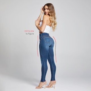 Foto 6 | Foto 6 | Jeans Mujer Super Skinny Colombiano Push Up Buenissima Seven Jeans