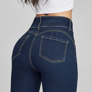 Foto 4 | Foto 4 | Jeans Super Skinny Mujer Push Up Cintura Medio Seven Jeans 1170