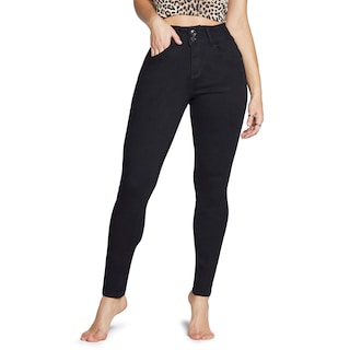 Foto 1 | Foto 1 | Jeans Super Skinny Mujer Push Up Cintura Alta Seven Jeans 0118ngro