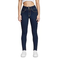 Jeans Super Skinny Mujer Push Up Cintura Medio Seven Jeans 1170