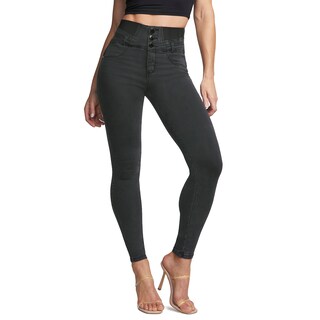 Foto 1 | Foto 1 | Jeans Push Up Mujer Super Skinny Cintura Alta Seven Jeans 5040gris