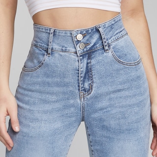 Foto 3 | Foto 3 | Jeans Push Up Mujer Super Skinny Cintura Alta Seven Jeans 0118
