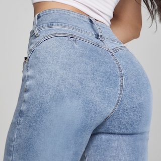 Foto 4 | Foto 4 | Jeans Push Up Mujer Super Skinny Cintura Alta Seven Jeans 0118