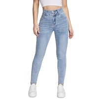 Jeans Push Up Mujer Super Skinny Cintura Alta Seven Jeans 0118