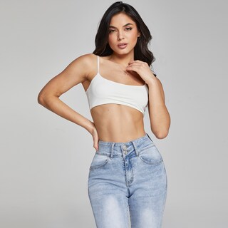 Foto 7 | Foto 7 | Jeans Push Up Mujer Super Skinny Cintura Regular Seven Jeans 1170stcli