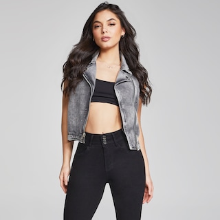 Foto 7 | Foto 7 | Jeans Push Up Mujer Super Skinny Cintura Regular Seven Jeans 1170ngroi