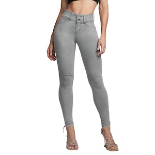Foto 1 | Foto 1 | Jeans Super Skinny Mujer Push Up Seven Jeans 1170gris