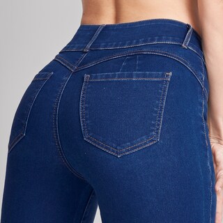 Foto 3 | Foto 3 | Jeans Mujer Super Skinny Push Up Cintura Alta 1170stme