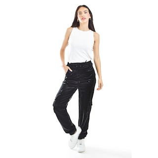 Foto 4 | Foto 4 | Pantalon Jogger De Vinipiel Roman Fashion /tallas Extras, 27028 (negro) Negro